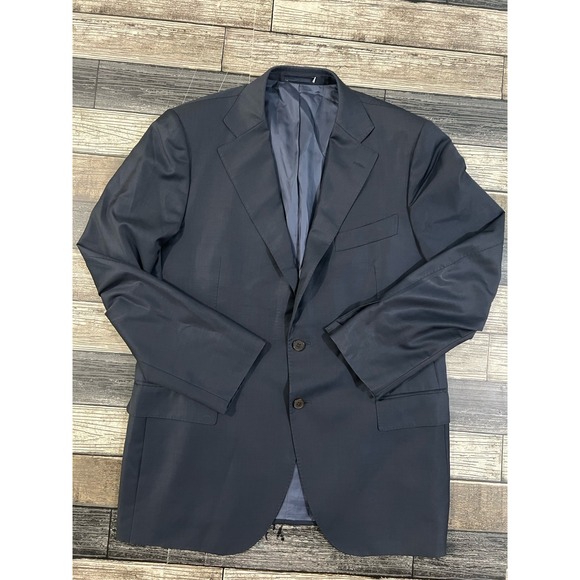 Suit Supply Vitale Barberis Canonico Super 110s Pure‎ Wool Slim Size 46US Blazer